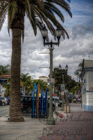 Some Blue On Main Street