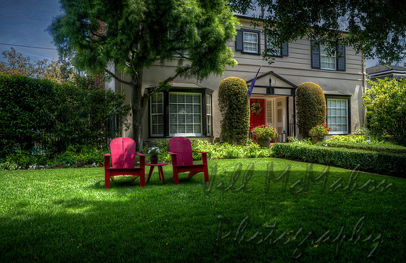 Red Lawn Chairs