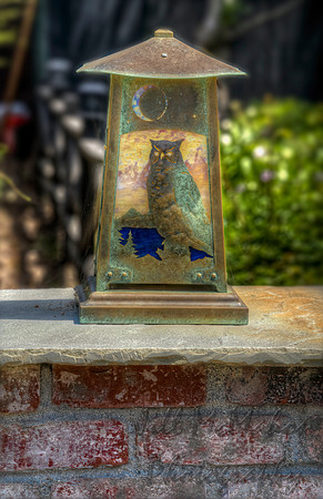 Owl Post Light