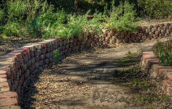 Brick-Lined Path