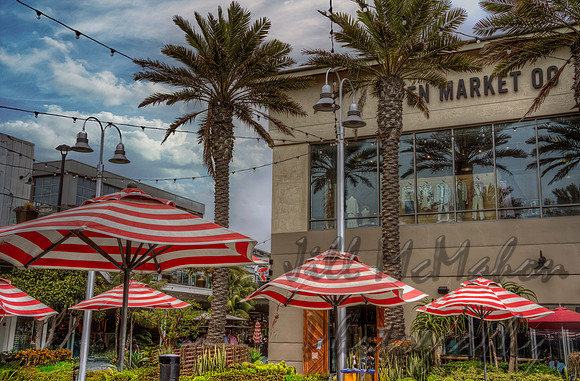Striped Umbrellas