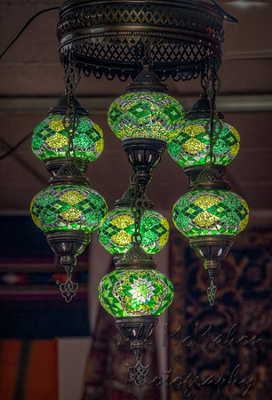 Green & Yellow Lamp