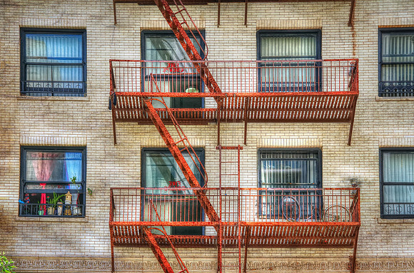 Downtown Fire Escape