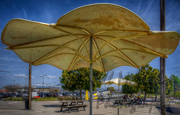 Rusty Metal Umbrella