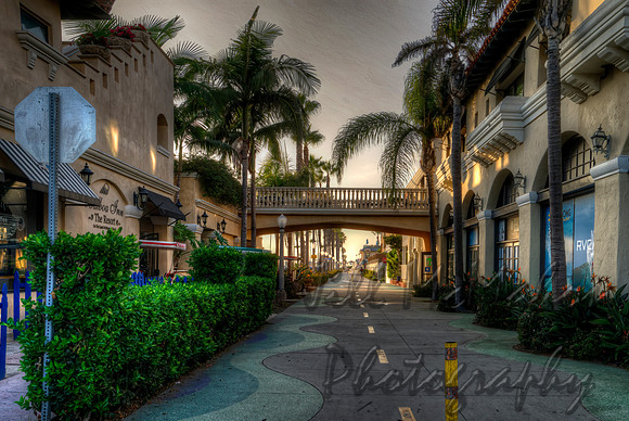 Bridge Over Oceanfront