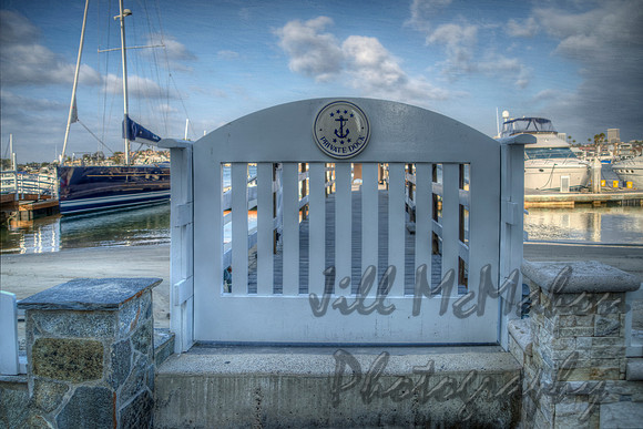 Private Dock Gate