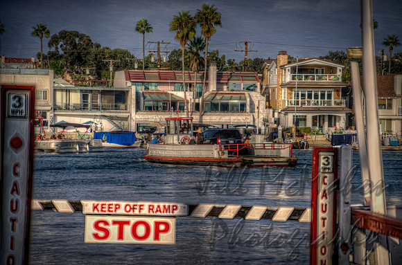 Car Ferry Leaving