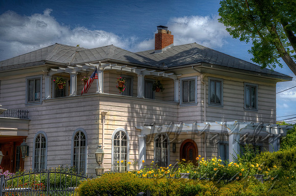 House With Yellow Roses